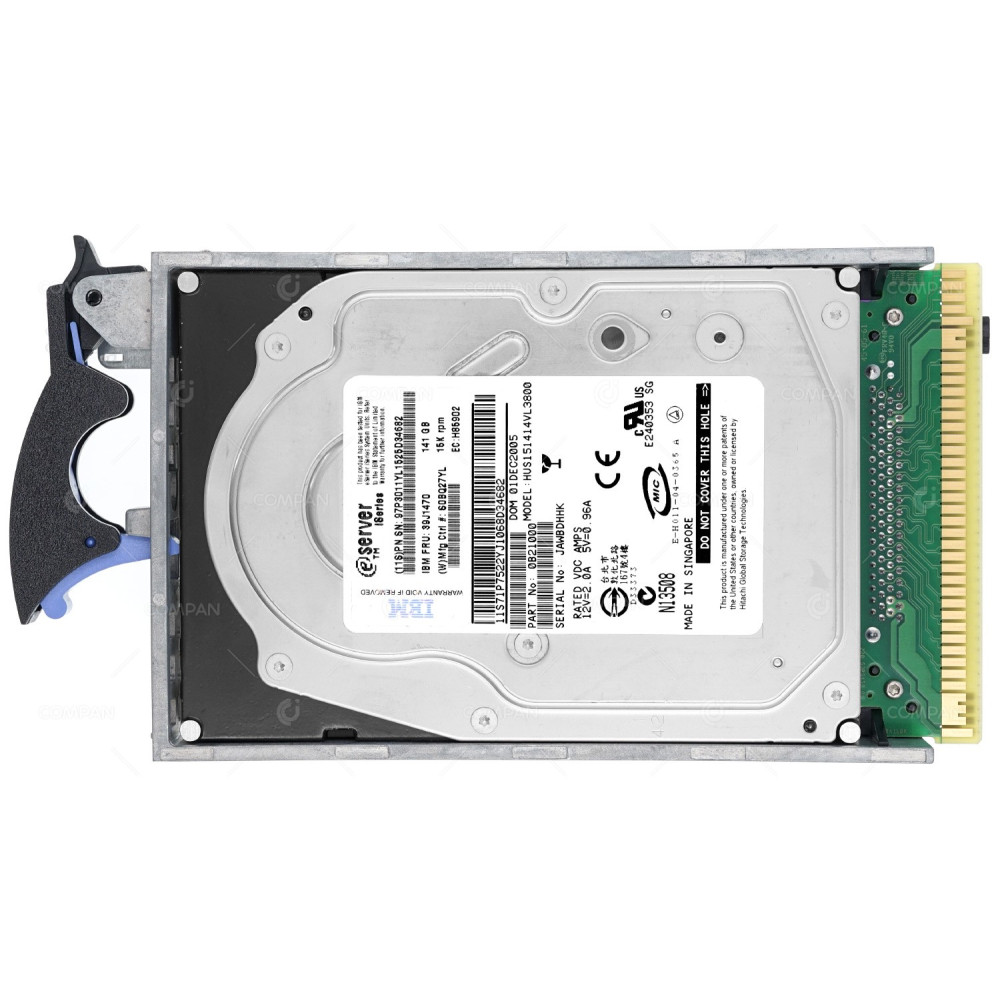 39J1470 IBM HDD 141GB 15K SCSI U320 3.5" LFF HOT-SWAP